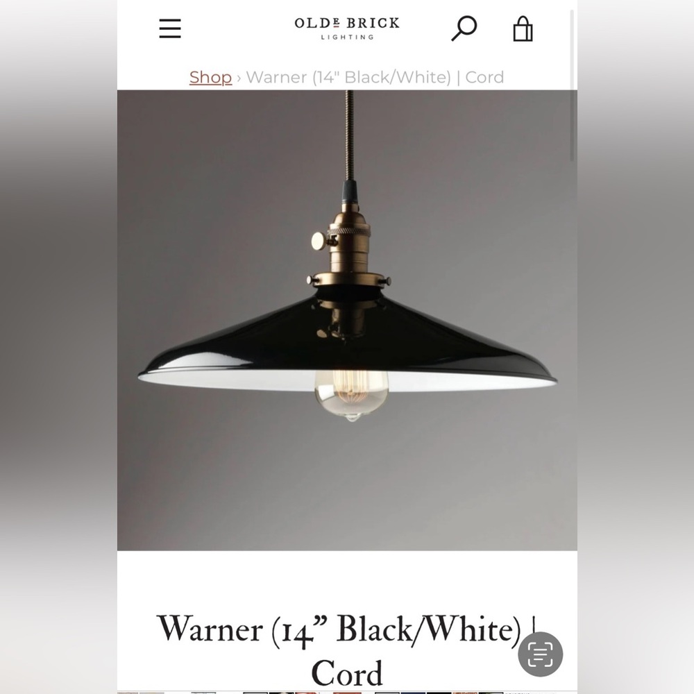 Olde Brick Lighting Pendant